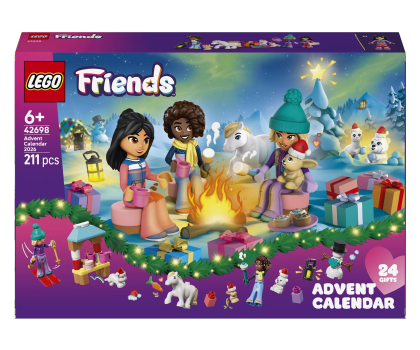 Klocki LEGO® LEGO 42698 FRIENDS Kalendarz adwentowy 2026